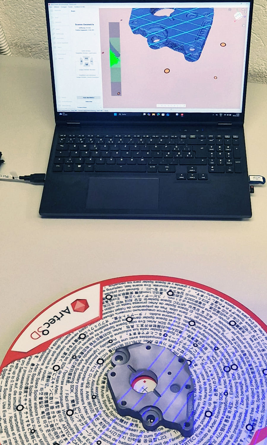 3D-Scanner Artec Point – Vor-Ort-Scanning für Re-Engineering und Qualitätssicherung